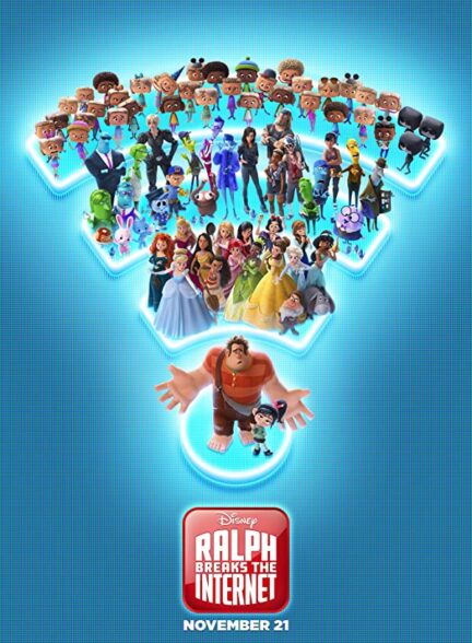 دانلود انیمیشن رالف اینترنت را خراب می‌کند Ralph Breaks the Internet 2018