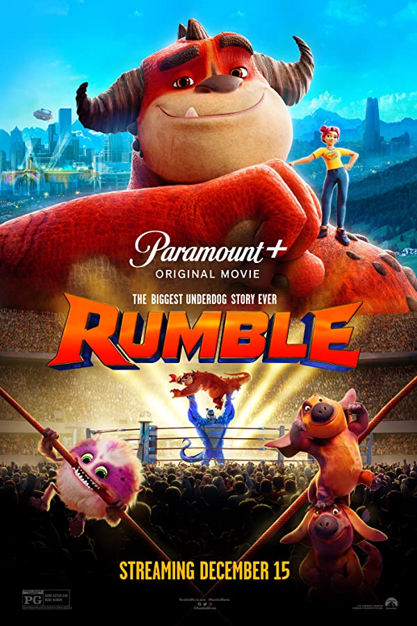 دانلود انیمیشن کمدی رامبل با دوبله Rumble 2021