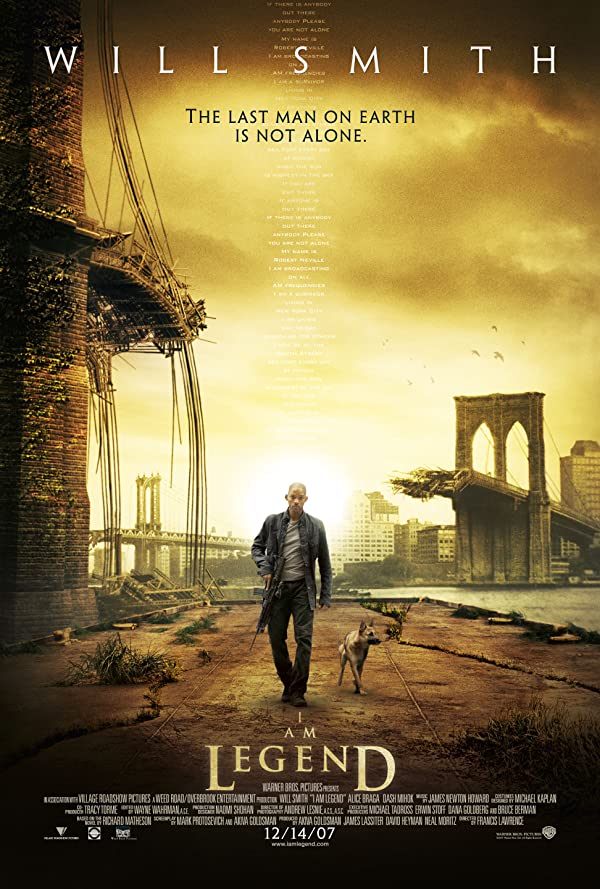 دانلود فیلم من افسانه هستم با دوبله فارسی I Am Legend 2007