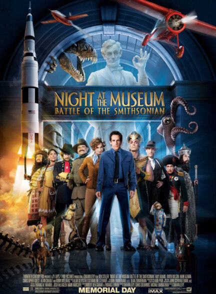 دانلود رایگان فیلم دوبله فارسیNight at the Museum: Battle of the Smithsonian 2009