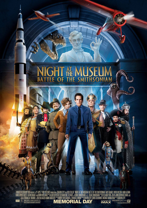 دانلود رایگان فیلم دوبله فارسیNight at the Museum: Battle of the Smithsonian 2009