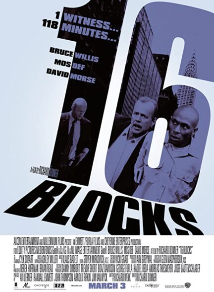 دانلود رایگان فیلم اکشن 16 بلوک با دوبله فارسی Sixteen 16 Blocks 2006