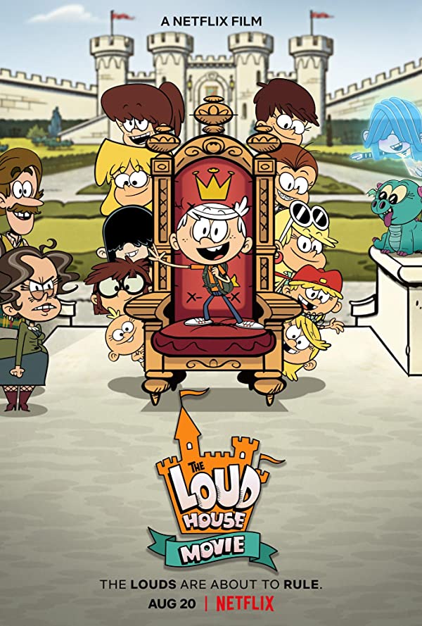 دانلود انیمیشن خانه پر سر و صدا زیرنویسThe Loud House Movie