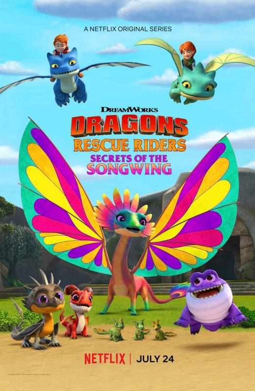 دانلود دوبله فارسی انیمیشن Dragons: Rescue Riders: Secrets of the Songwing 2020