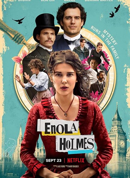 دانلود فیلم سینمایی انولا هلمز با دوبله فارسی Enola Holmes 2020