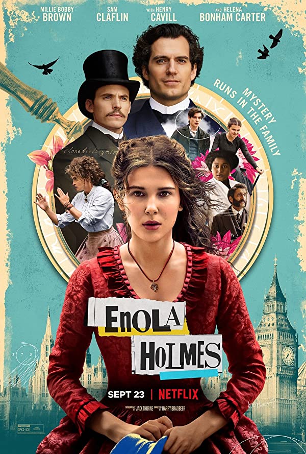 دانلود فیلم سینمایی انولا هلمز با دوبله فارسی Enola Holmes 2020