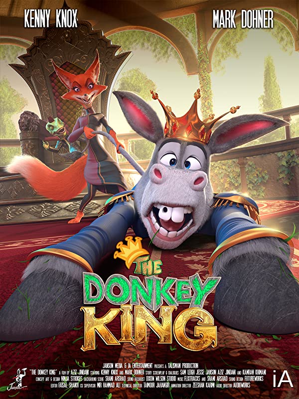 دانلود انیمیشن  الاغ شاه – دوبله The Donkey King