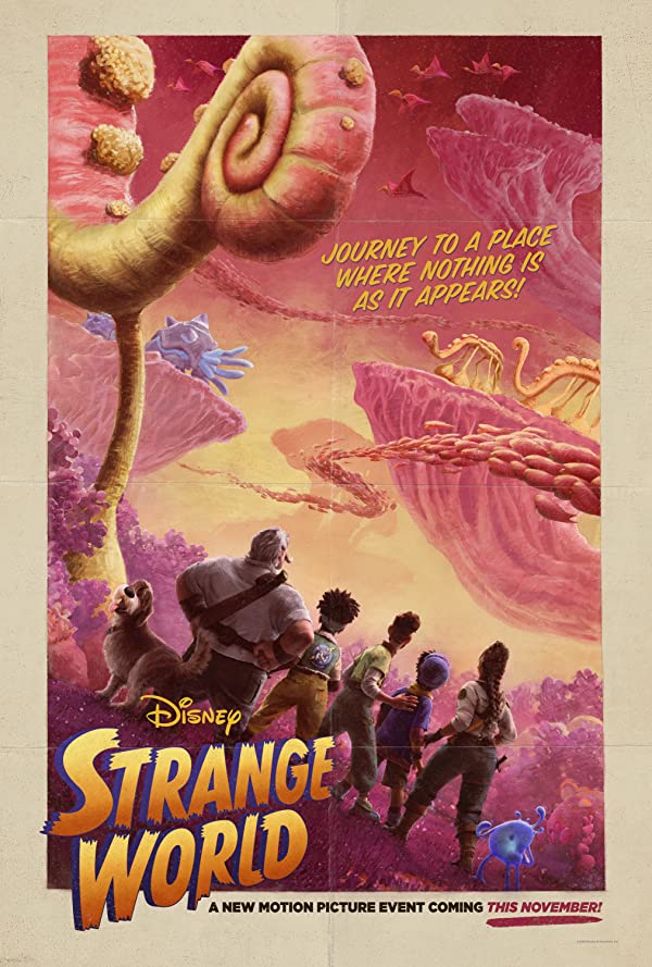 دانلود انیمیشن دنیای عجیب – دوبله Strange World