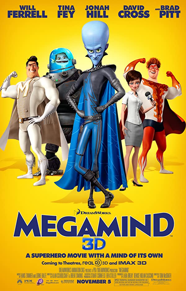 دانلود انیمیشن نابغه – دوبله Megamind