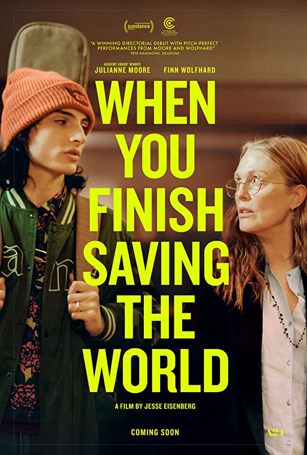 دانلود فیلم وقتی نجات جهان را تمام کردید- دوبله فارسی2022 When You Finish Saving the World