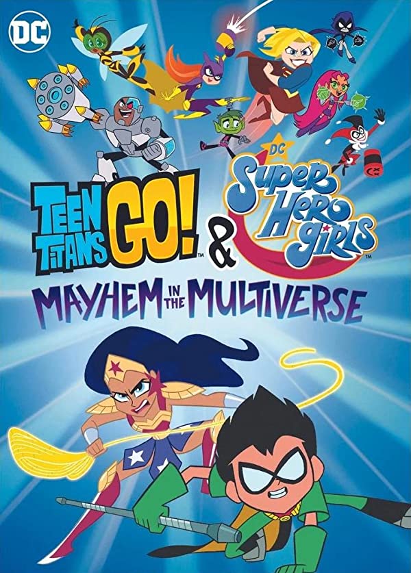 دانلود انیمیشن تایتانهای نوجوان و دختران سوپر قهرمان دی سی – دوبله Teen Titans Go! & DC Super Hero Girls: Mayhem in the Multiverse