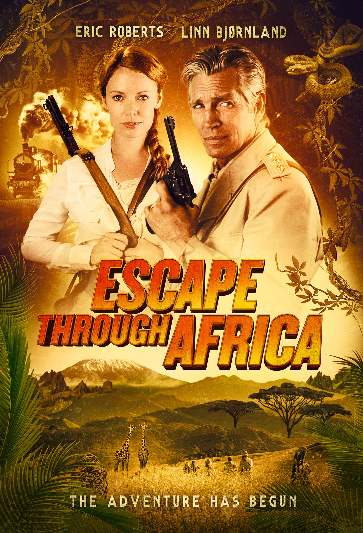 دانلود فیلم  فرار از طریق آفریقا Escape Through Africa