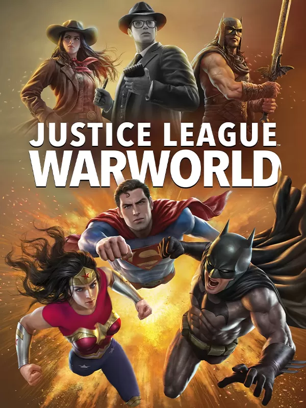 دانلود انیمیشن لیگ عدالت: دنیای جنگ – دوبله فارسی 2023 Justice League: Warworld