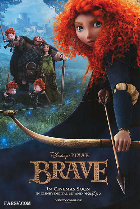 دانلود انیمیشن دلیر – دوبله فارسی 2012 Brave