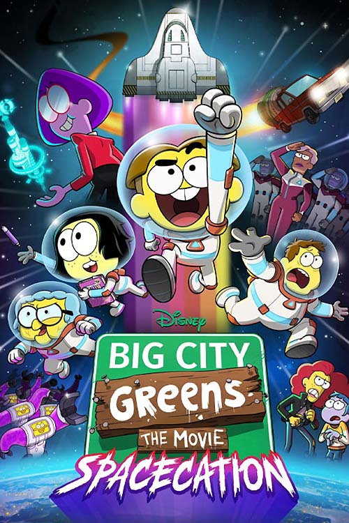 دانلود انیمیشن شهر بزرگ گرین ها تعطیلات فضایی – دوبله فارسی 2024 Big City Greens: The Movie