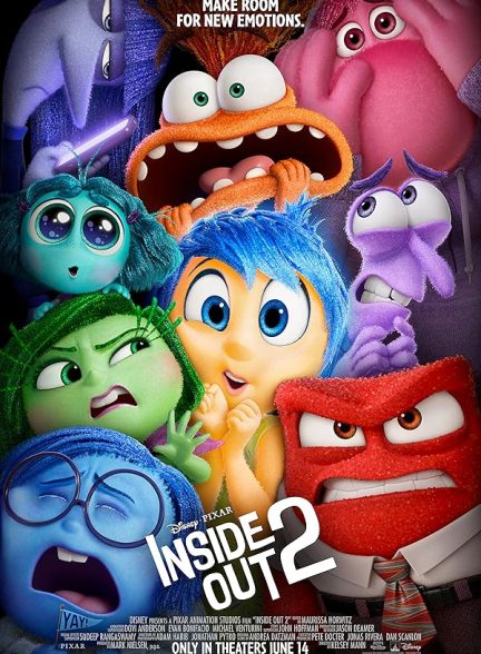 دانلود انیمیشن درون و بیرون 2 – دوبله فارسی 2024 Inside Out 2