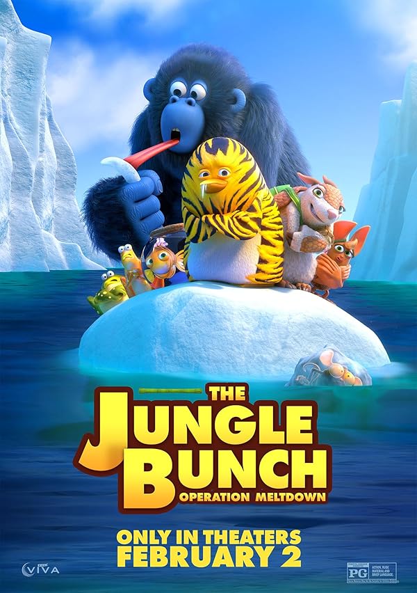 دانلود انیمیشن دسته جنگل : عملیات ملتداون – دوبله فارسی 2023 Jungle Bunch: Operation Meltdown