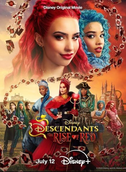 دانلود فیلم نوادگان: ظهور قرمز 2024 Descendants: The Rise of Red