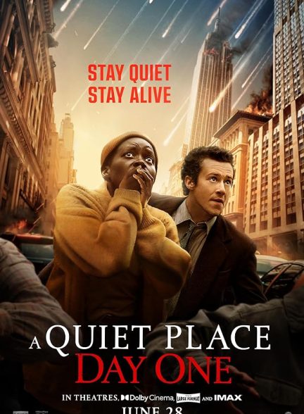 دانلود فیلم یک مکان آرام: روز اول – دوبله فارسی 2024 A Quiet Place: Day One