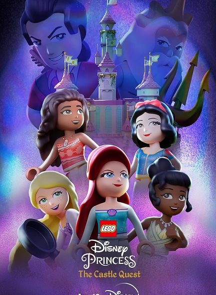 دانلود انیمیشن پرنسس های لگویی دیزنی ماجراجویی در قلعه – دوبله فارسی 2023 LEGO Disney Princess: The Castle Quest