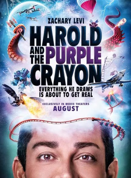 دانلود فیلم هارولد و مداد رنگی بنفش – دوبله فارسی 2024 Harold and the Purple Crayon