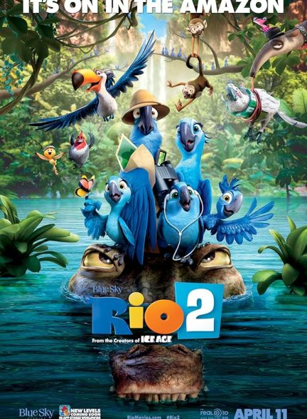 دانلود انیمیشن ریو 2 – دوبله فارسی 2014 Rio 2