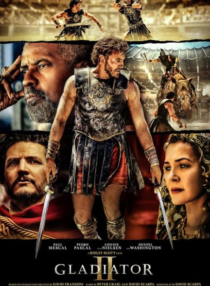 دانلود فیلم گلادیاتور ۲ – دوبله فارسی 2024 Gladiator II