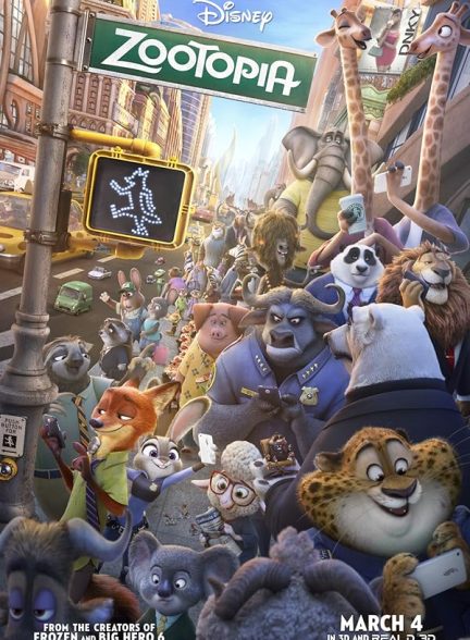 دانلود انیمیشن زوتوپیا – دوبله فارسی 2016 Zootopia