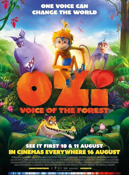 دانلود انیمیشن اوزی: صدای جنگل – دوبله فارسی 2023 Ozi: Voice of the Forest