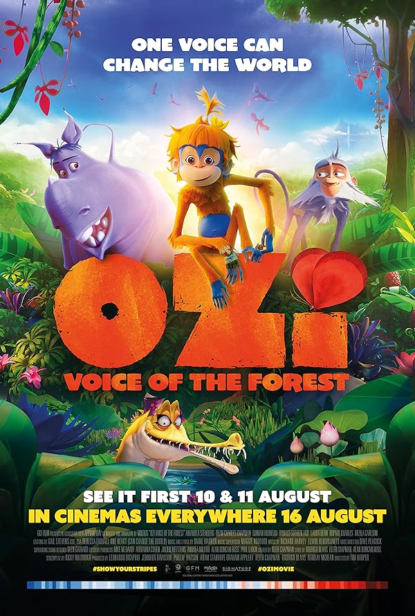 دانلود انیمیشن اوزی: صدای جنگل – دوبله فارسی 2023 Ozi: Voice of the Forest