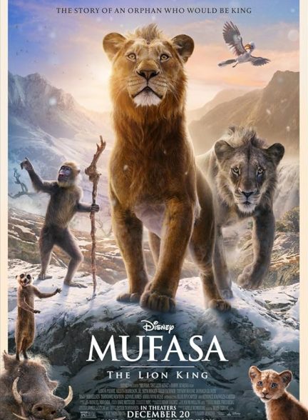 دانلود انیمیشن موفاسا شیر شاه – دوبله فارسی پرده ای 2024 Mufasa: The Lion King