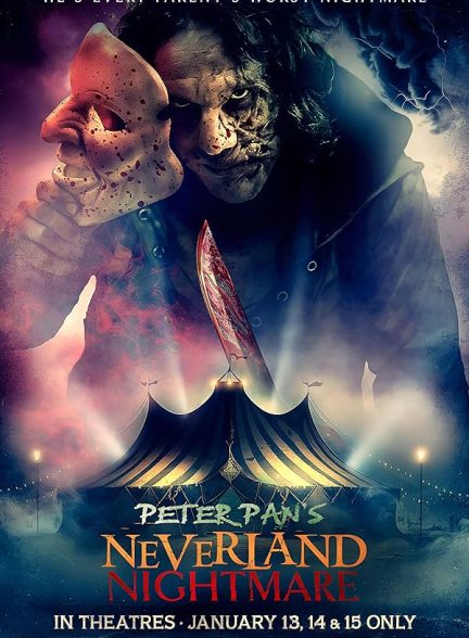 دانلود فیلم کابوس نورلند پیتر پن – دوبله فارسی پرده ای 2025 Peter Pan’s Neverland Nightmare