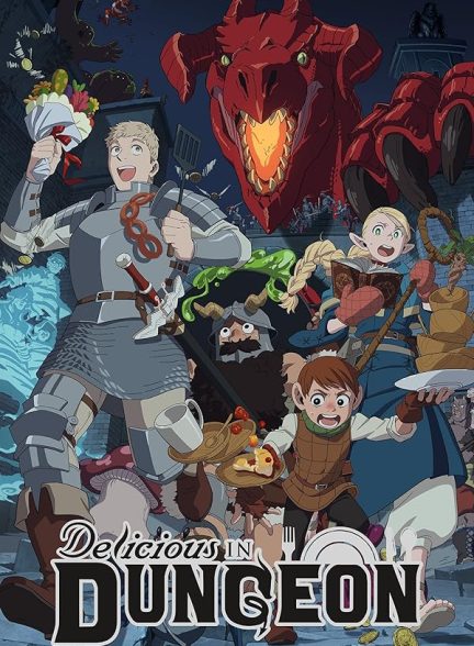 دانلود سریال انیمیشن غذای دخمه 2024 Delicious in Dungeon