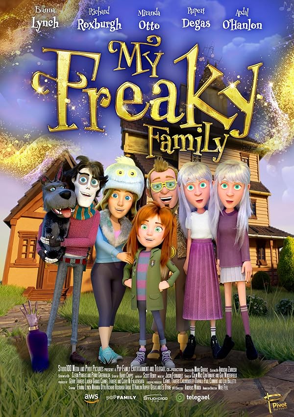 دانلود انیمیشن خانواده عجیب غریب من – دوبله فارسی 2024 My Freaky Family
