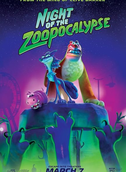 دانلود انیمیشن شب آخر الزمان جنگل – دوبله فارسی 2024 Night of the Zoopocalypse