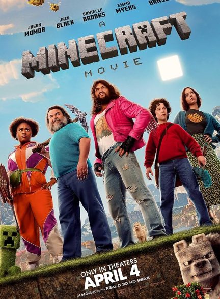 دانلود فیلم ماینکرفت – دوبله فارسی 2025 A Minecraft Movie