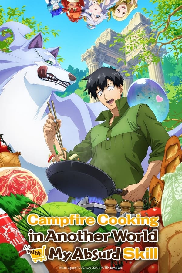 دانلود سریال انیمیشن آشپزی در دنیایی دیگر – دوبله فارسی 2023 Campfire Cooking in Another World with My Absurd Skill